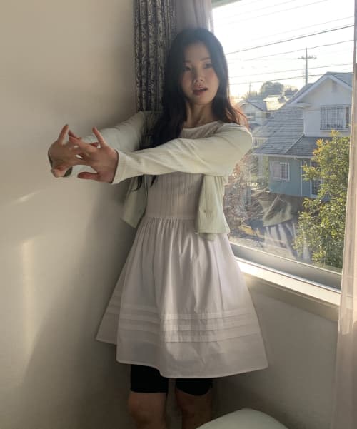 비네트 레이어드 원피스